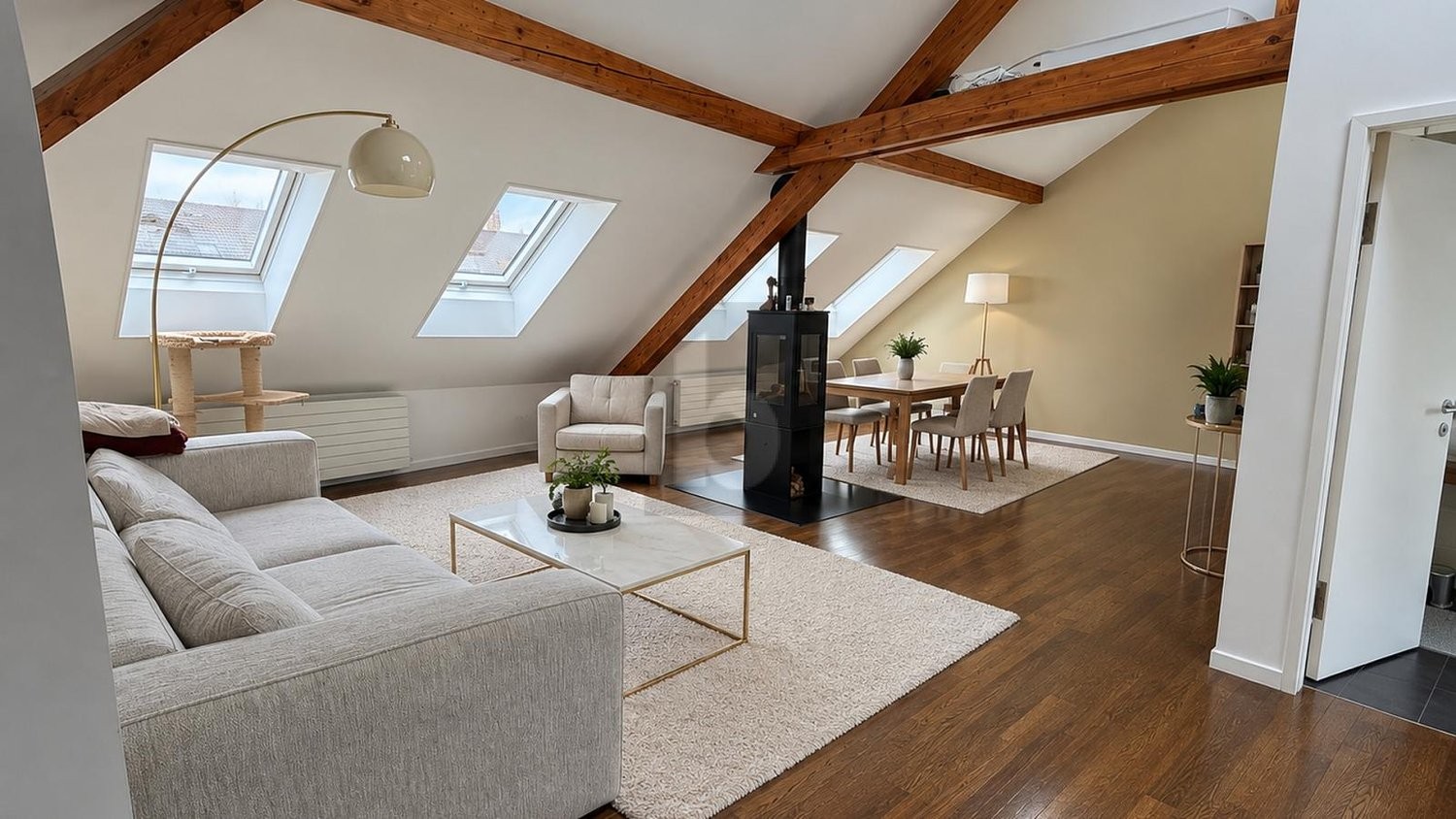 Appartement meublé de 3 ½ pièces