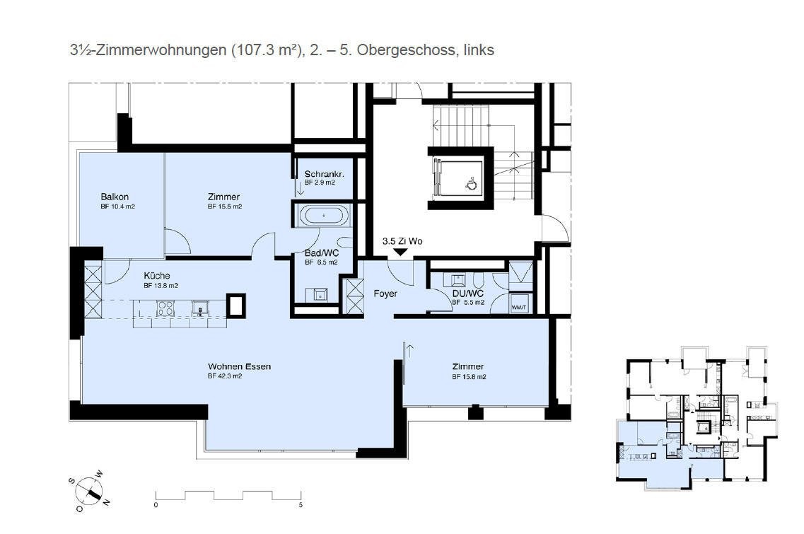 3 ½ rooms apartment, Foto 9 von 9