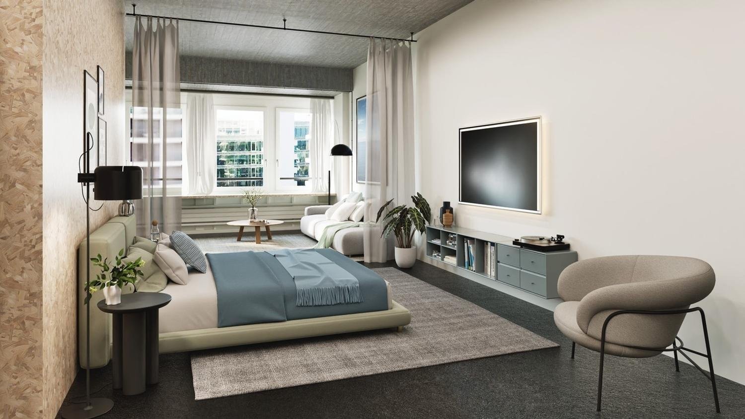 1 ½ rooms loft, Foto 6 von 8