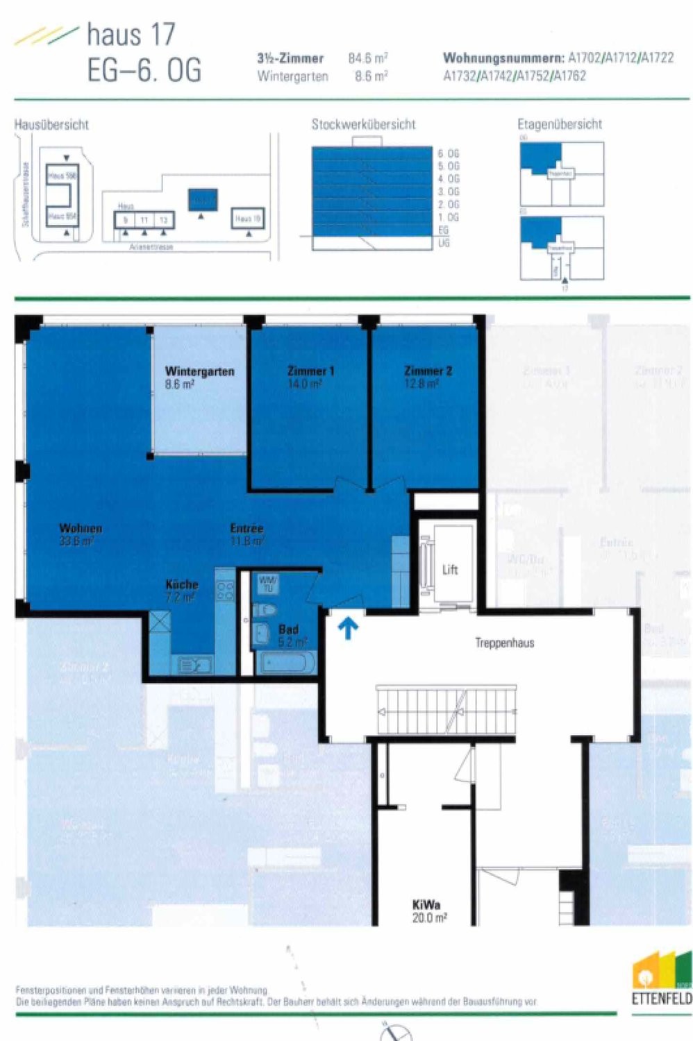 Appartamento di 3 ½ locali, foto 9 di 9