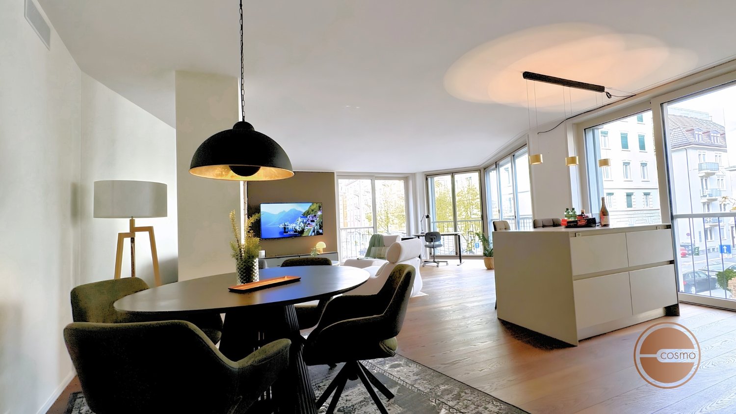 2 ½ rooms furnished flat