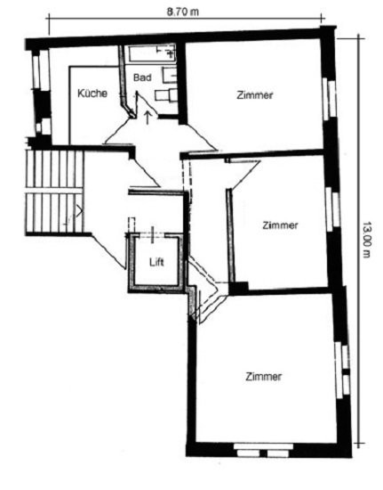 3 rooms apartment, Foto 7 von 7