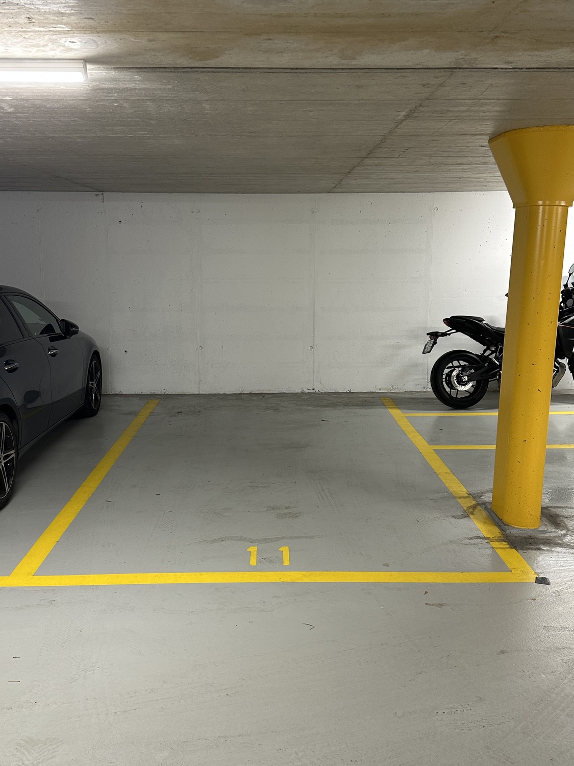 Einstellplatz in der Tiefgarage