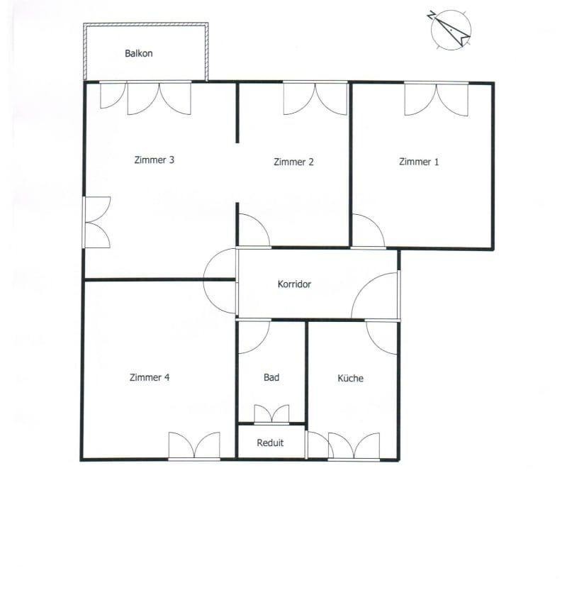 3 ½ rooms apartment