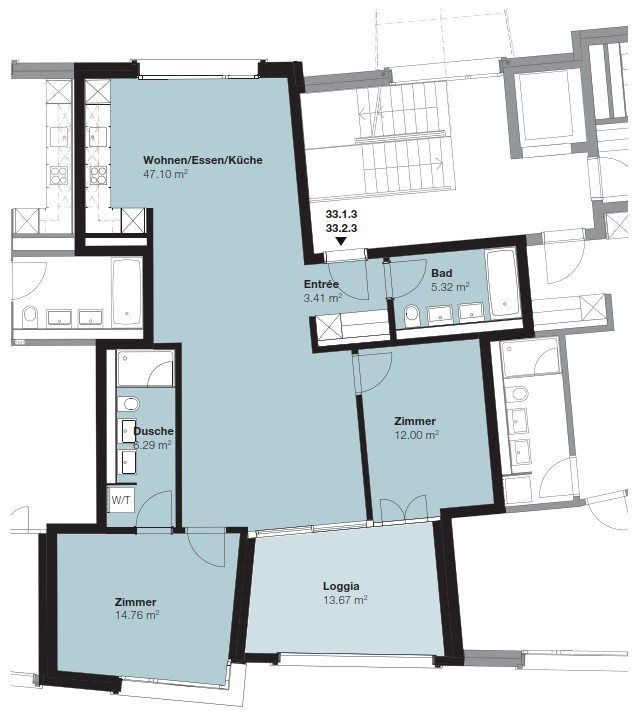 4 ½ rooms apartment