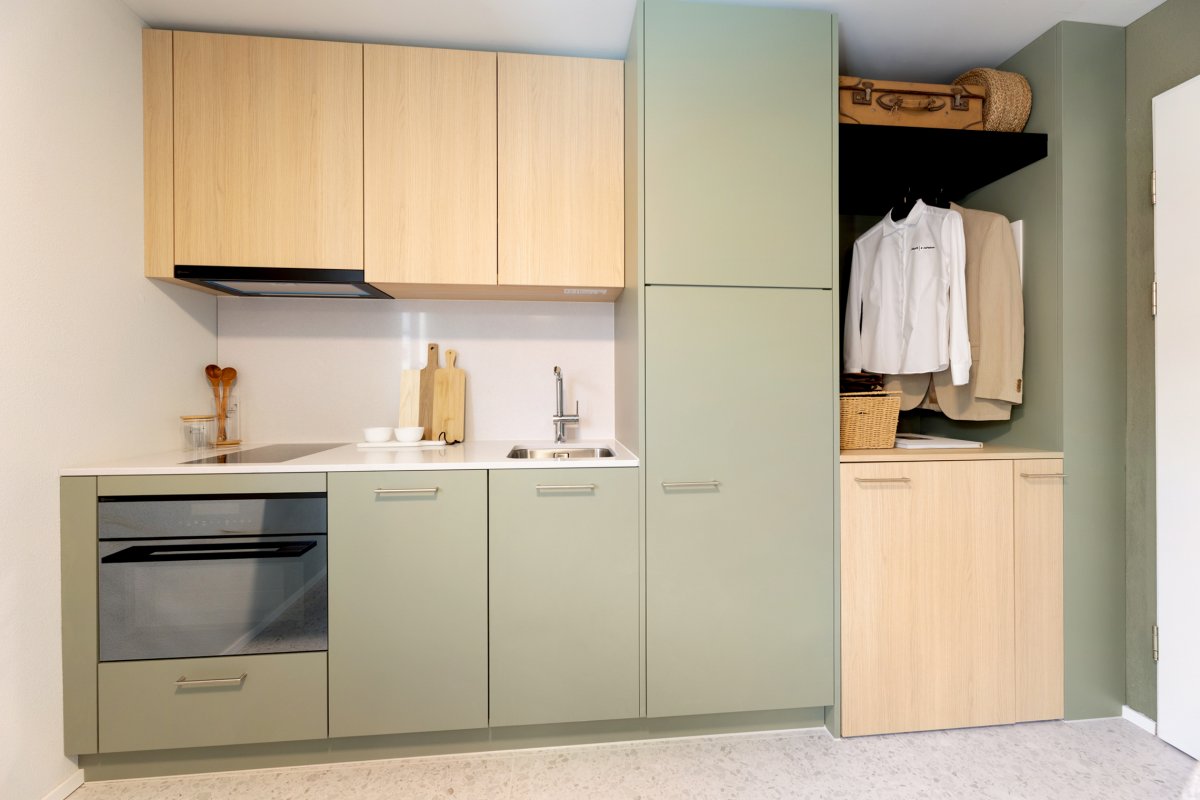 3 rooms furnished flat