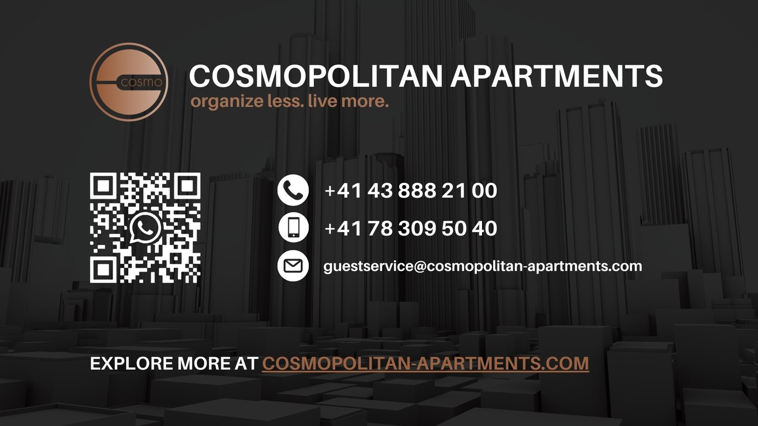Appartement meublé de 1 ½ pièces
