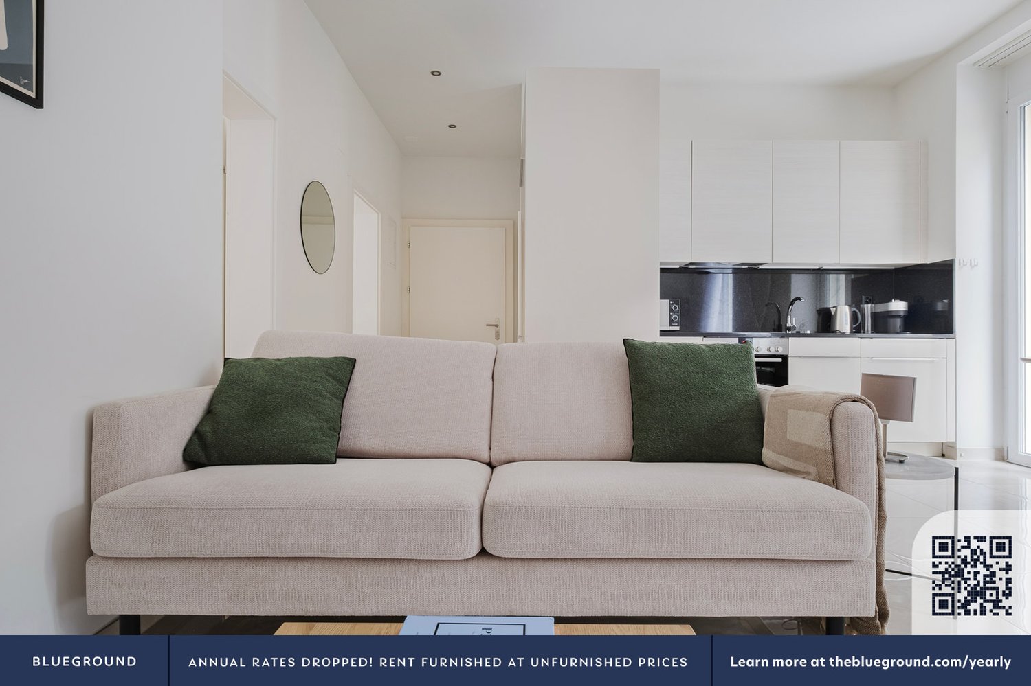 3 ½ rooms furnished flat (2)