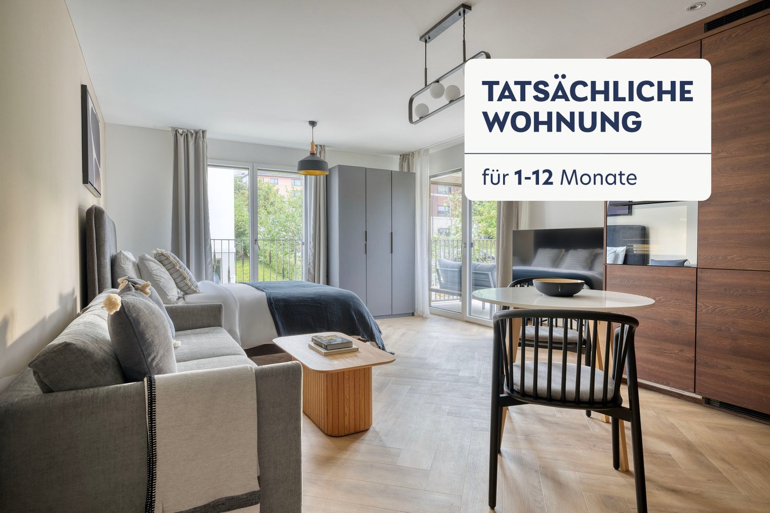 Appartement meublé de 1 ½ pièces