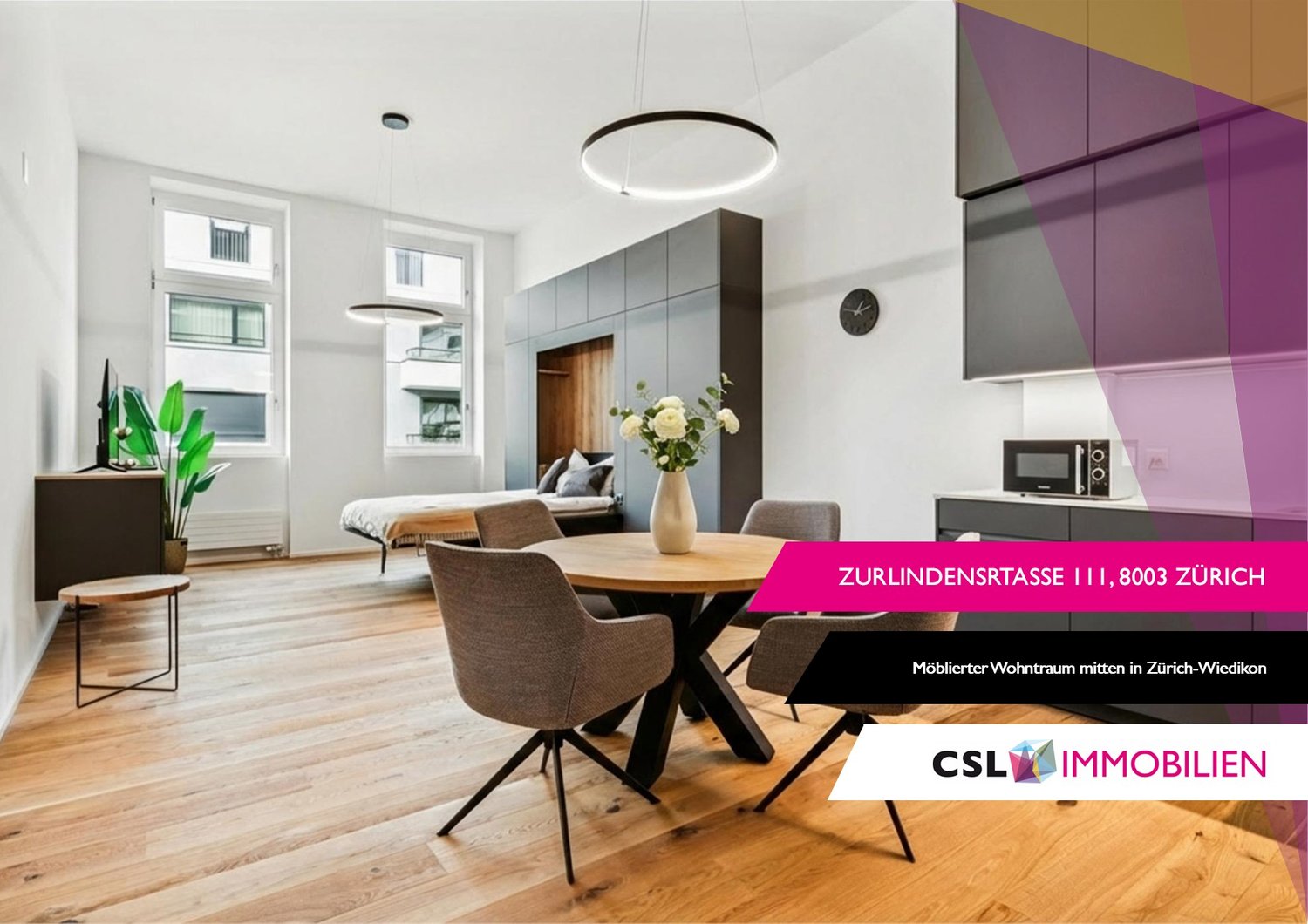 1 ½ rooms apartment