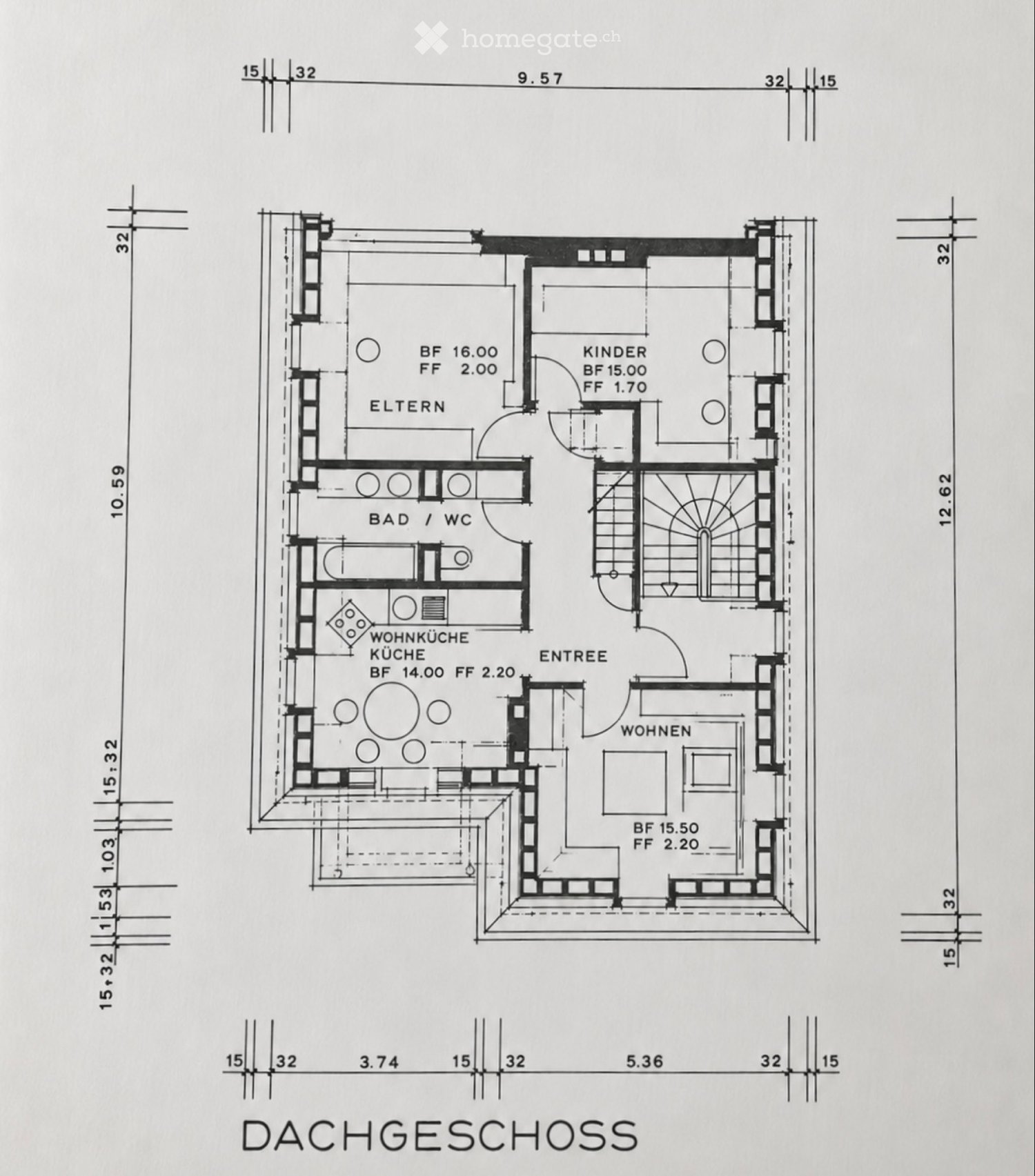 4 rooms apartment, Foto 5 von 5
