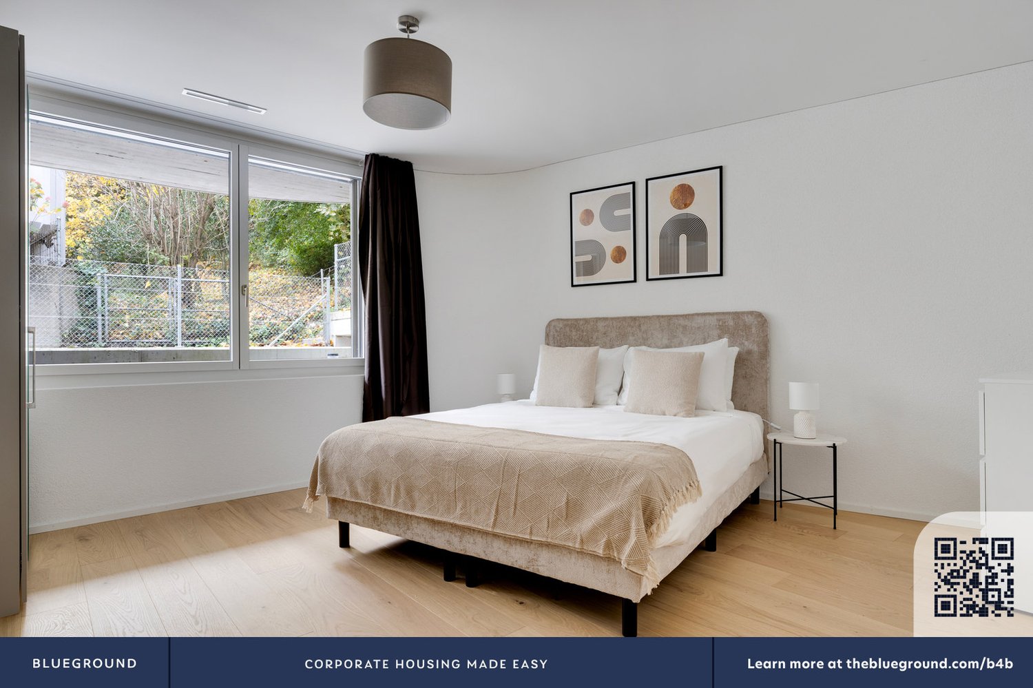 3 ½ rooms furnished flat