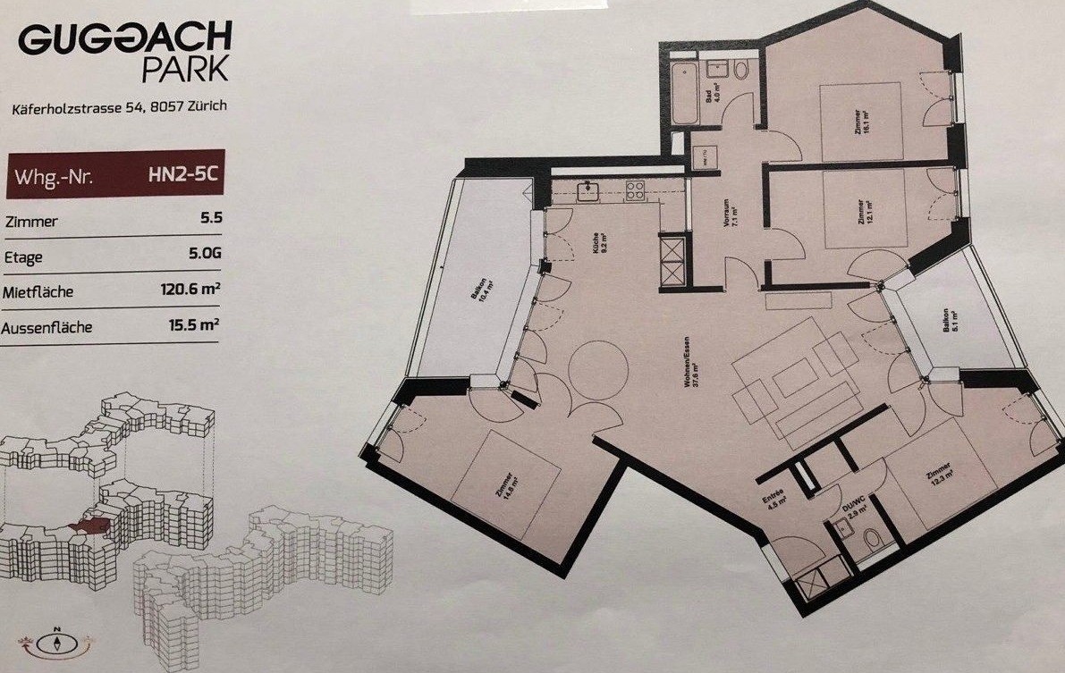 Room in a shared flat