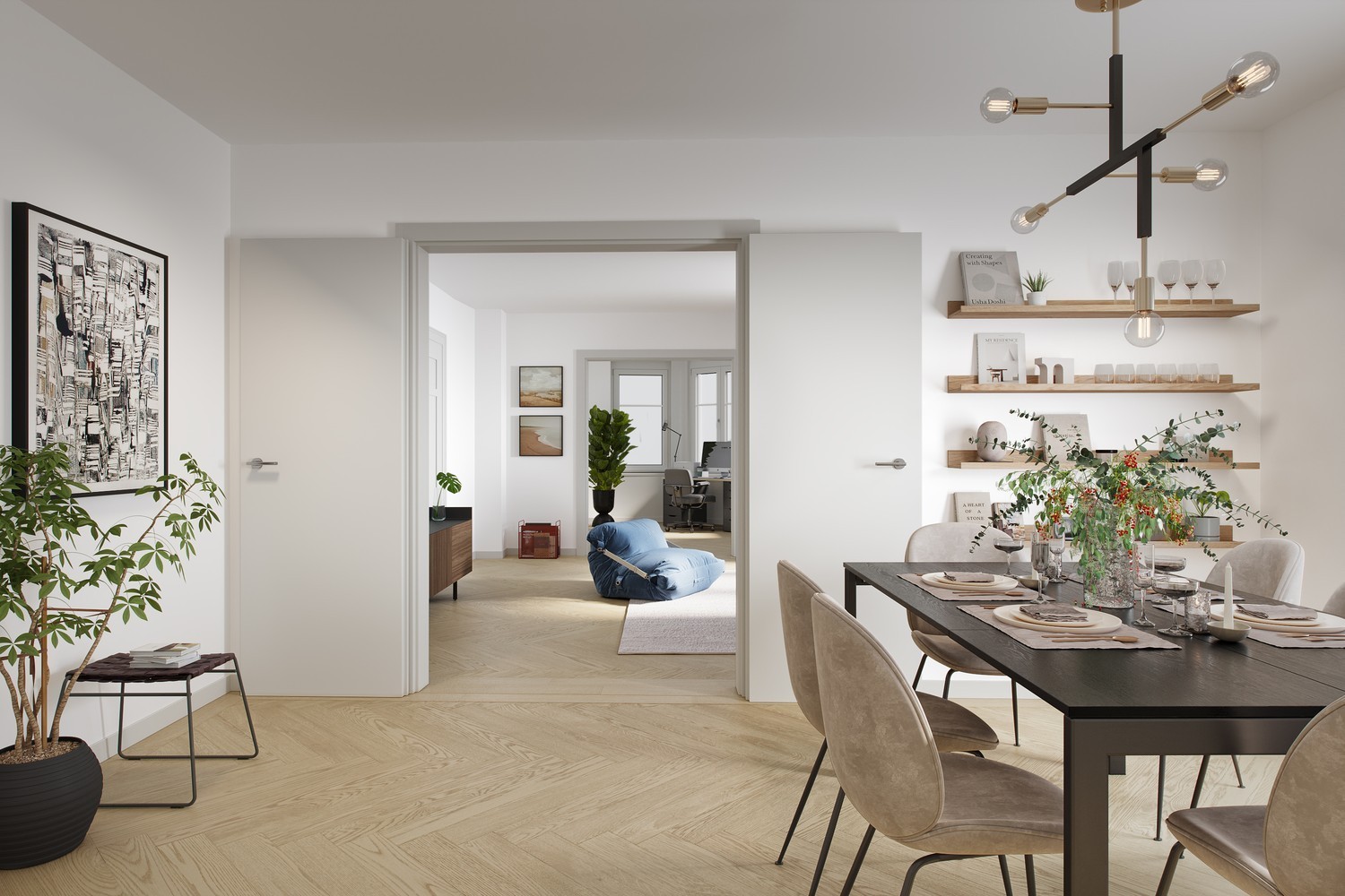 Appartement de 3 ½ pièces