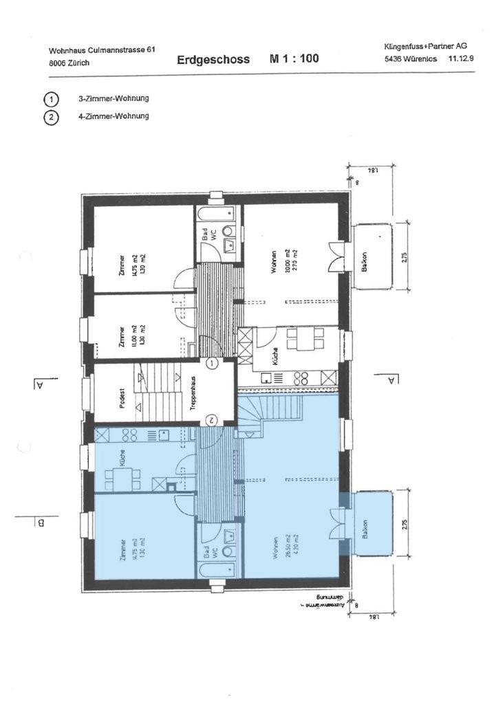 Appartement de 2 ½ pièces