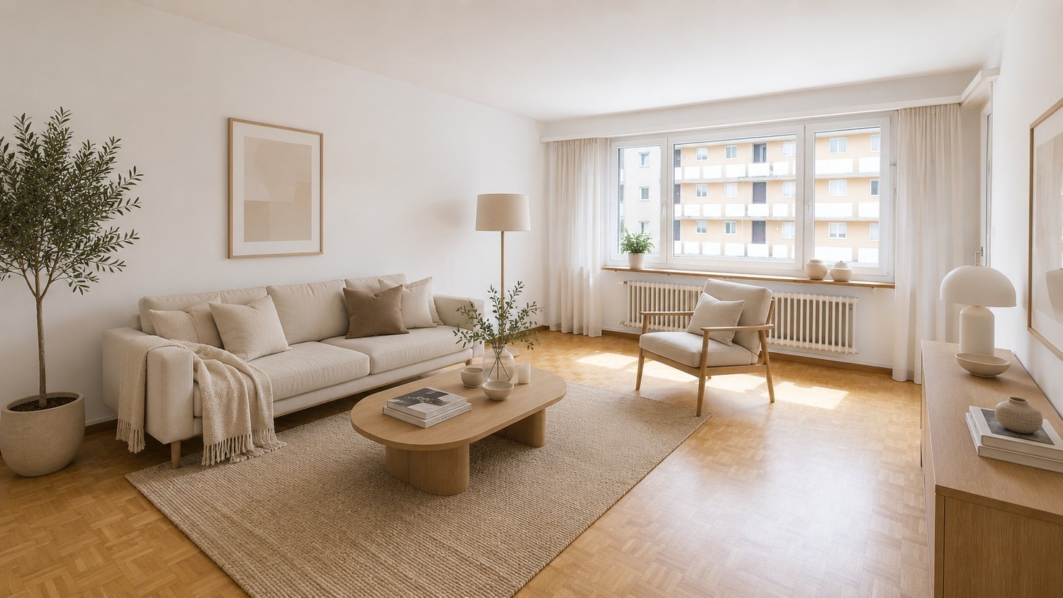 3 rooms apartment
