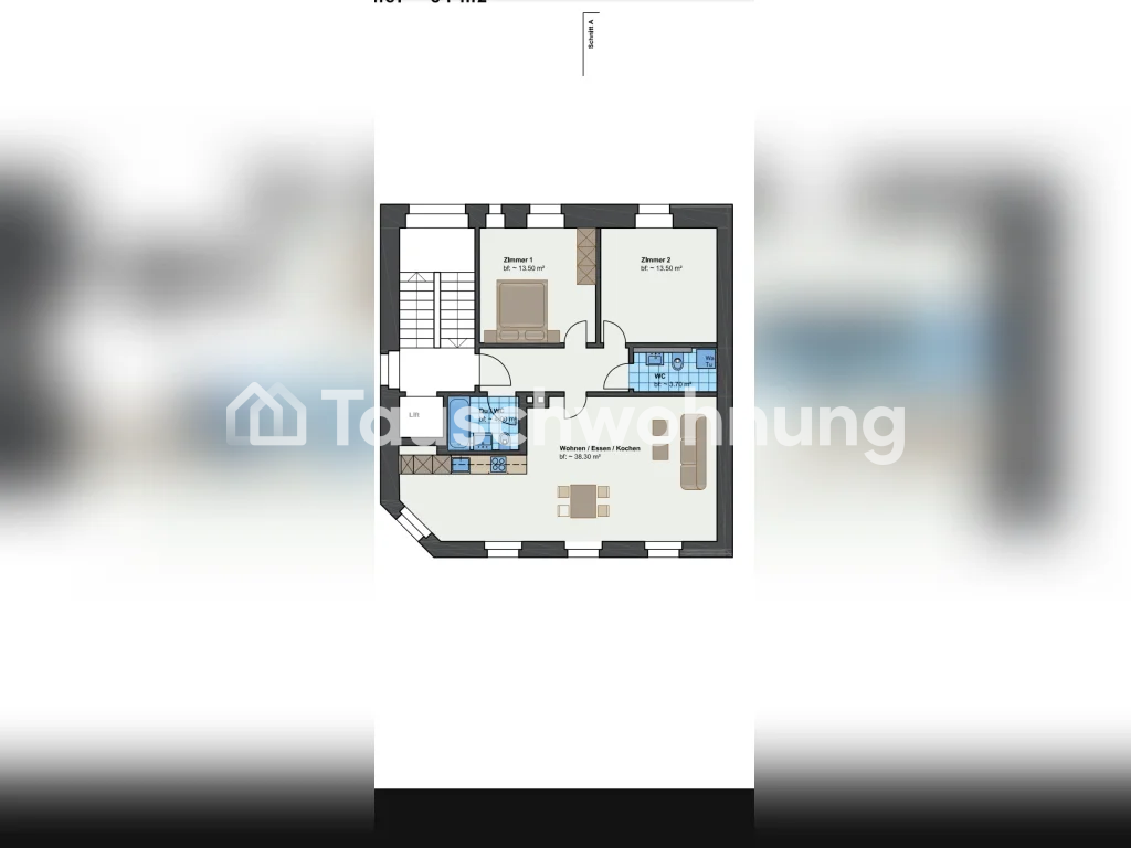 2 ½ rooms apartment, Foto 7 von 8