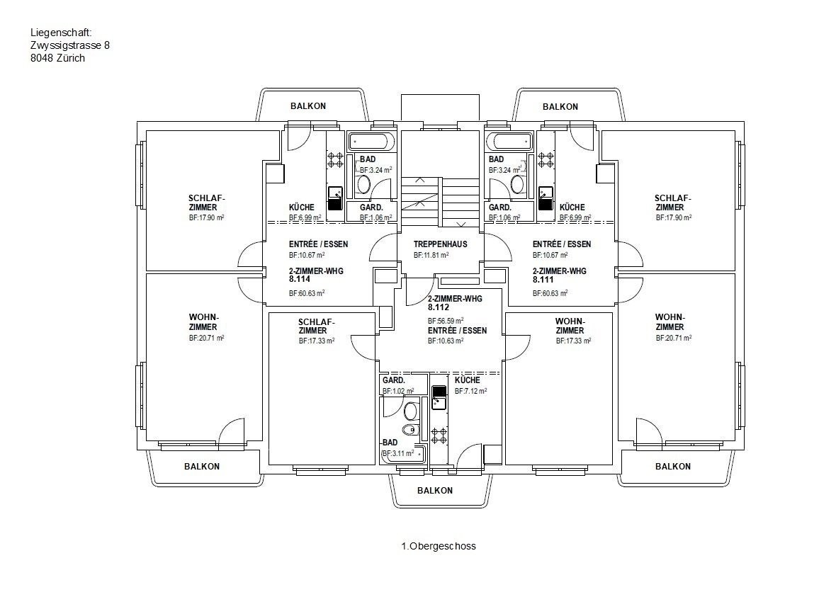 3 ½ rooms apartment