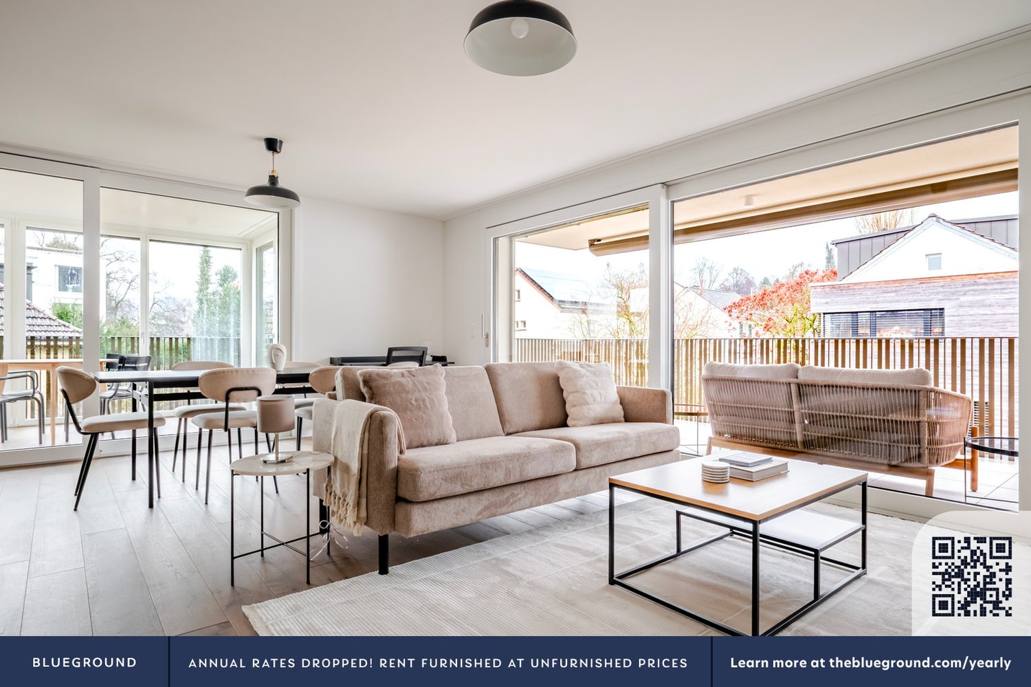 4 ½ rooms furnished flat