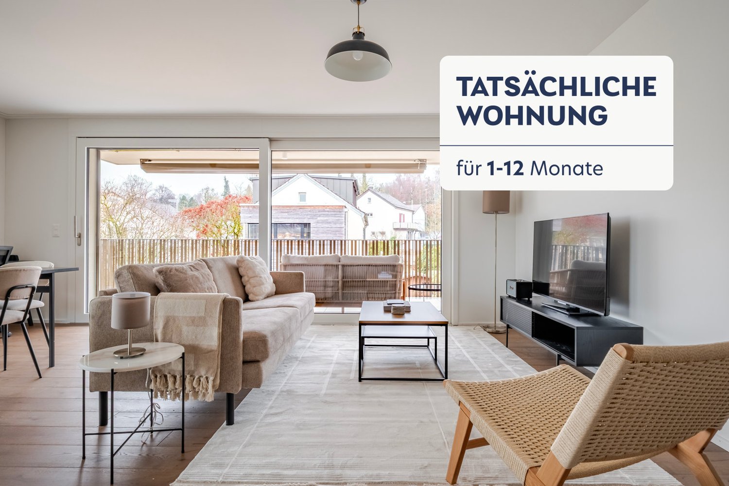 4 ½ rooms furnished flat
