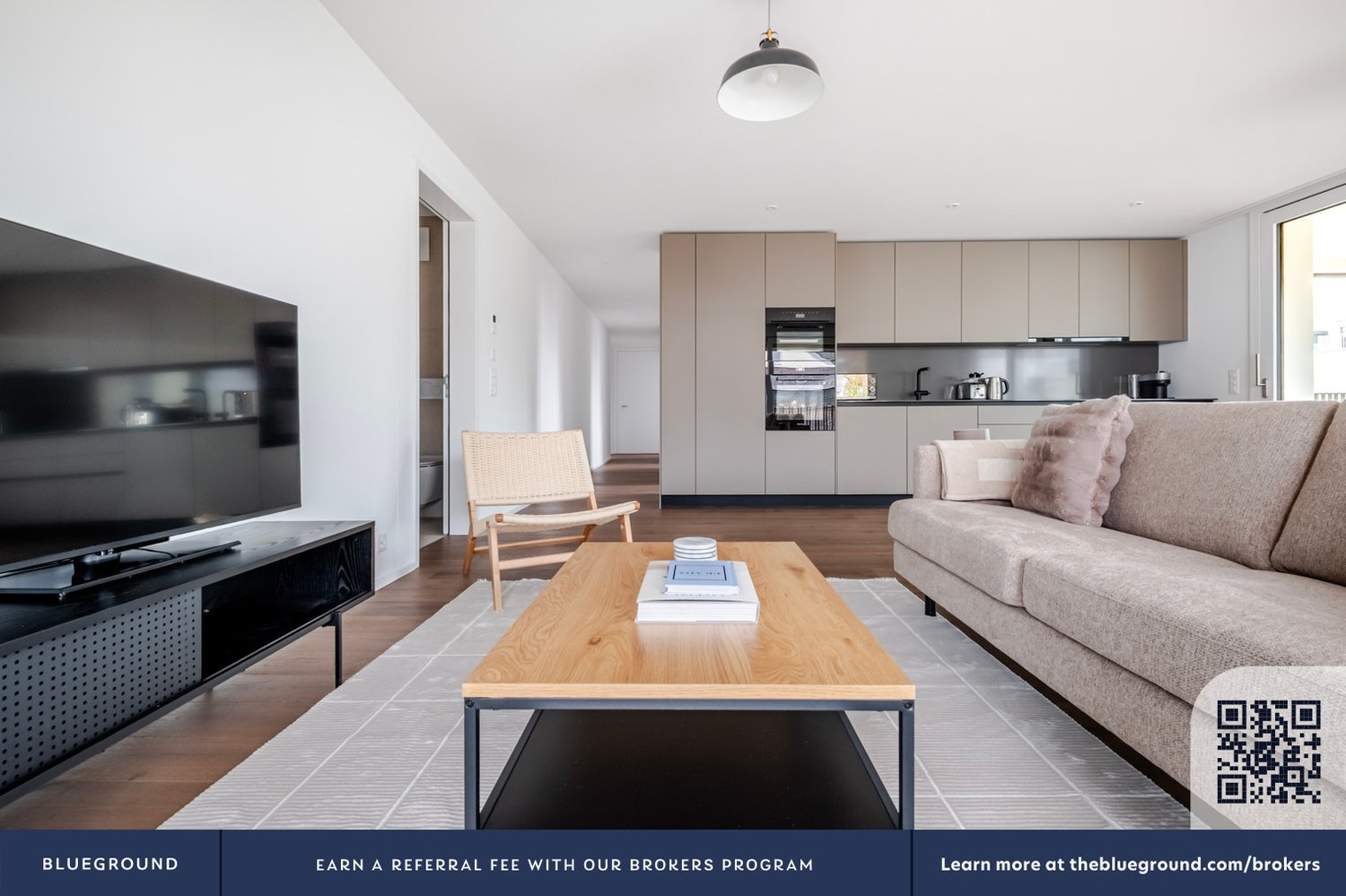 4 ½ rooms furnished flat