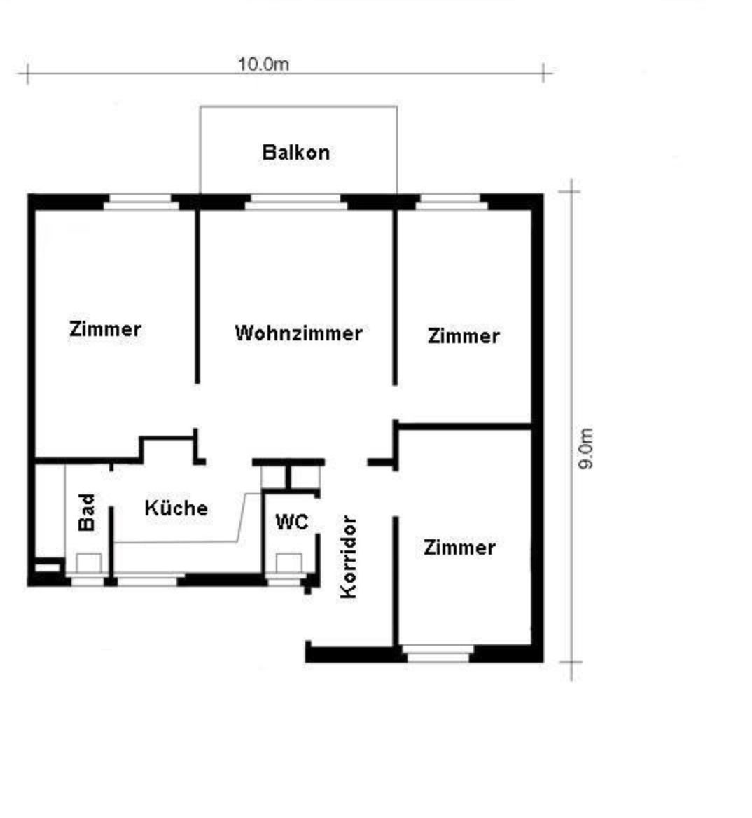 4 ½ rooms apartment, Foto 1 von 10