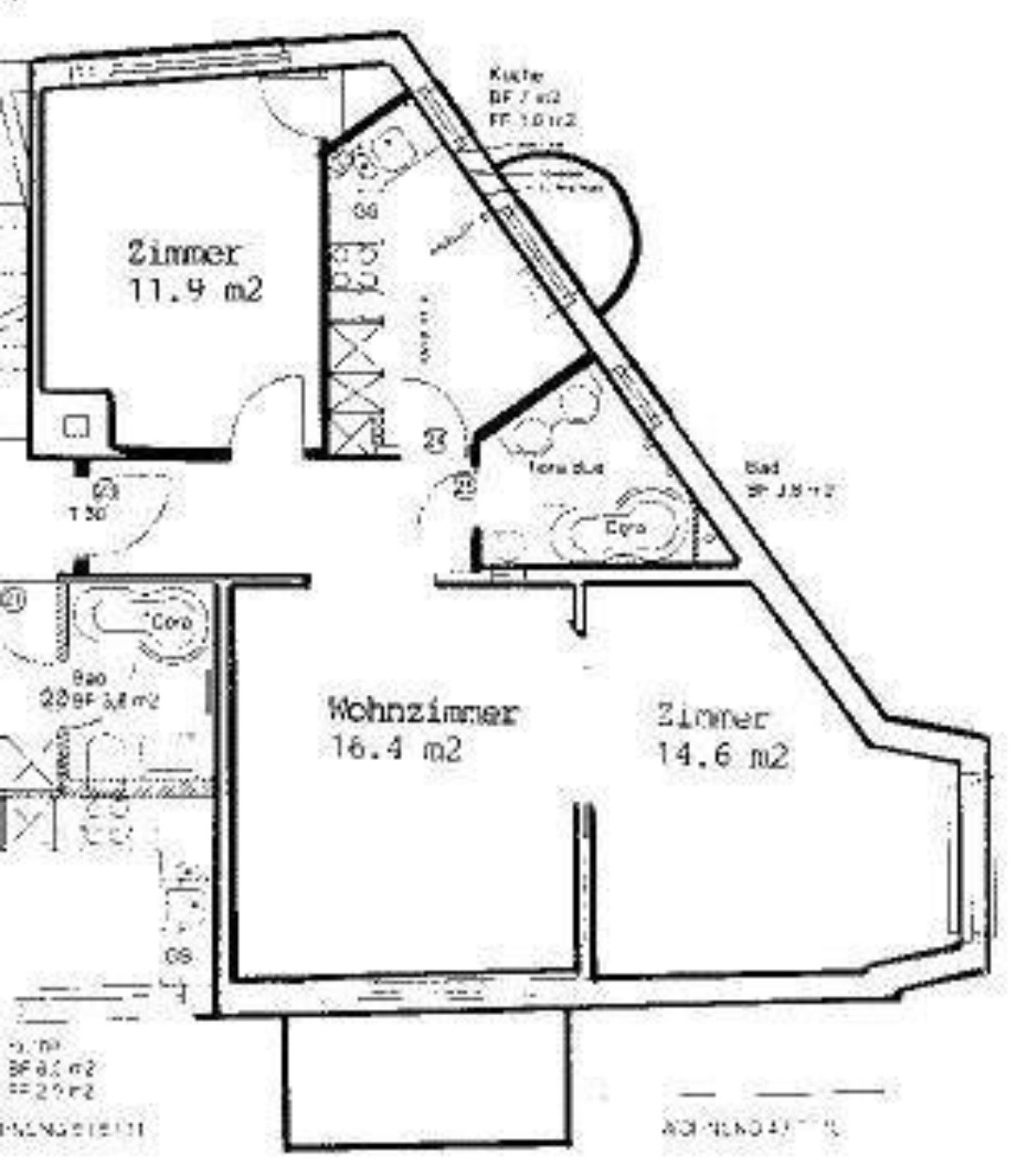 2 rooms apartment