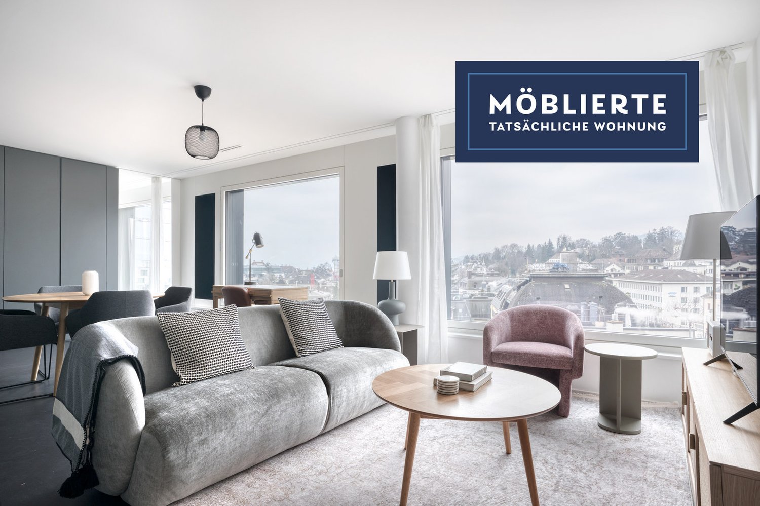 Appartement meublé 1 ½ pièces