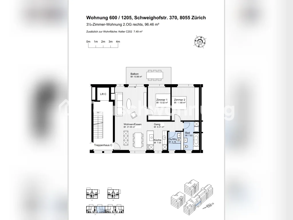 3 ½ rooms apartment, Foto 1 von 10