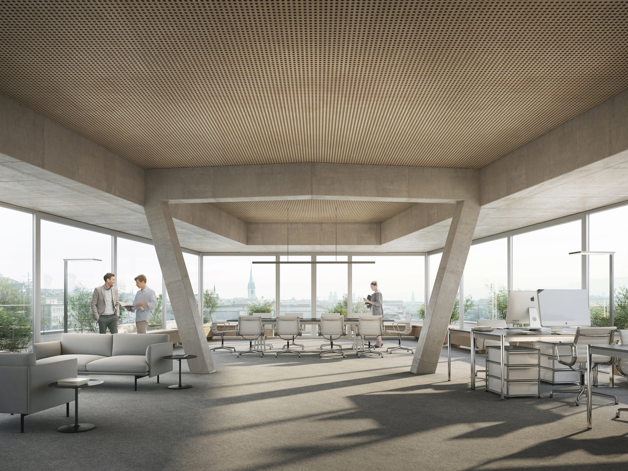 285m² de bureaux