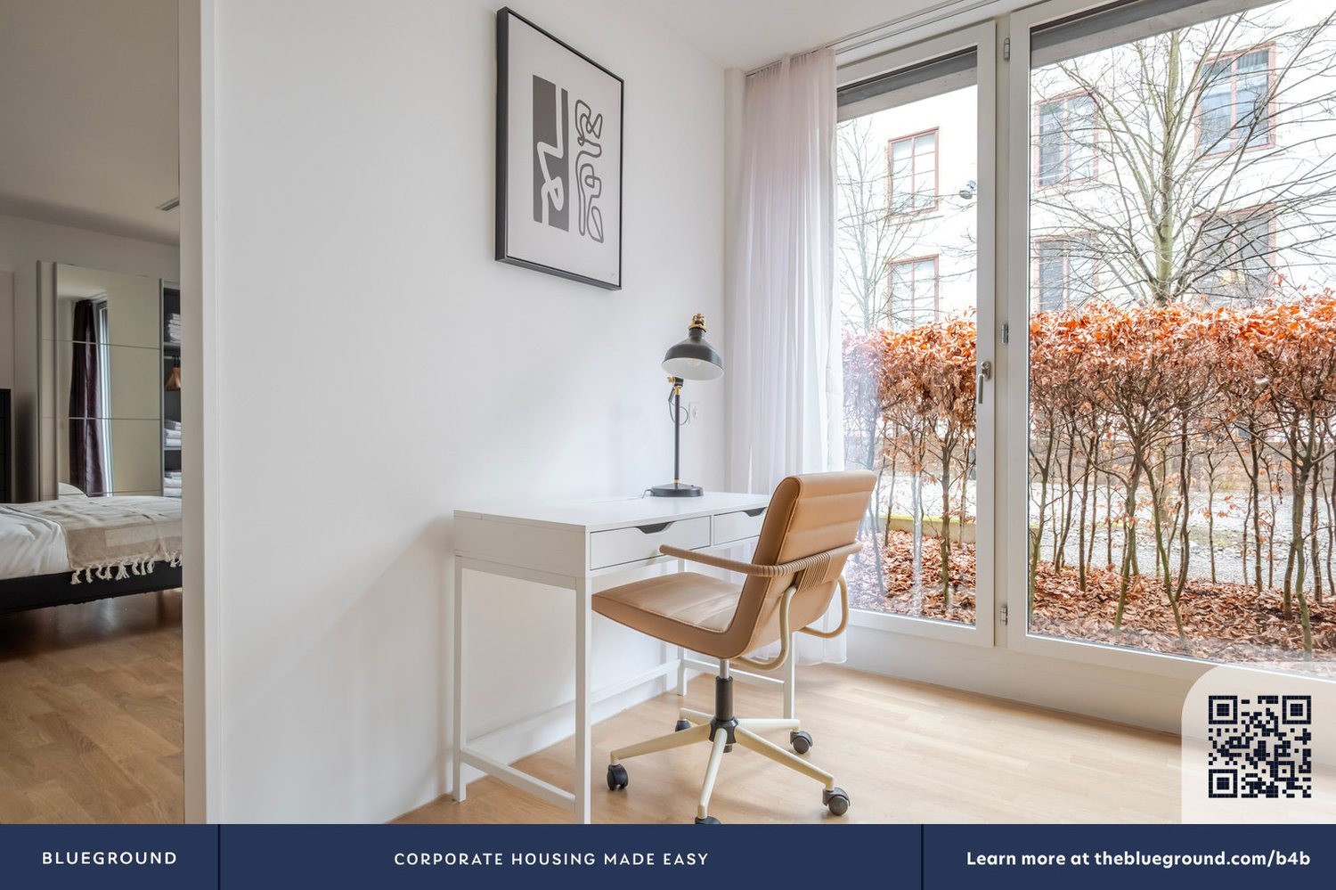 3 ½ rooms furnished flat