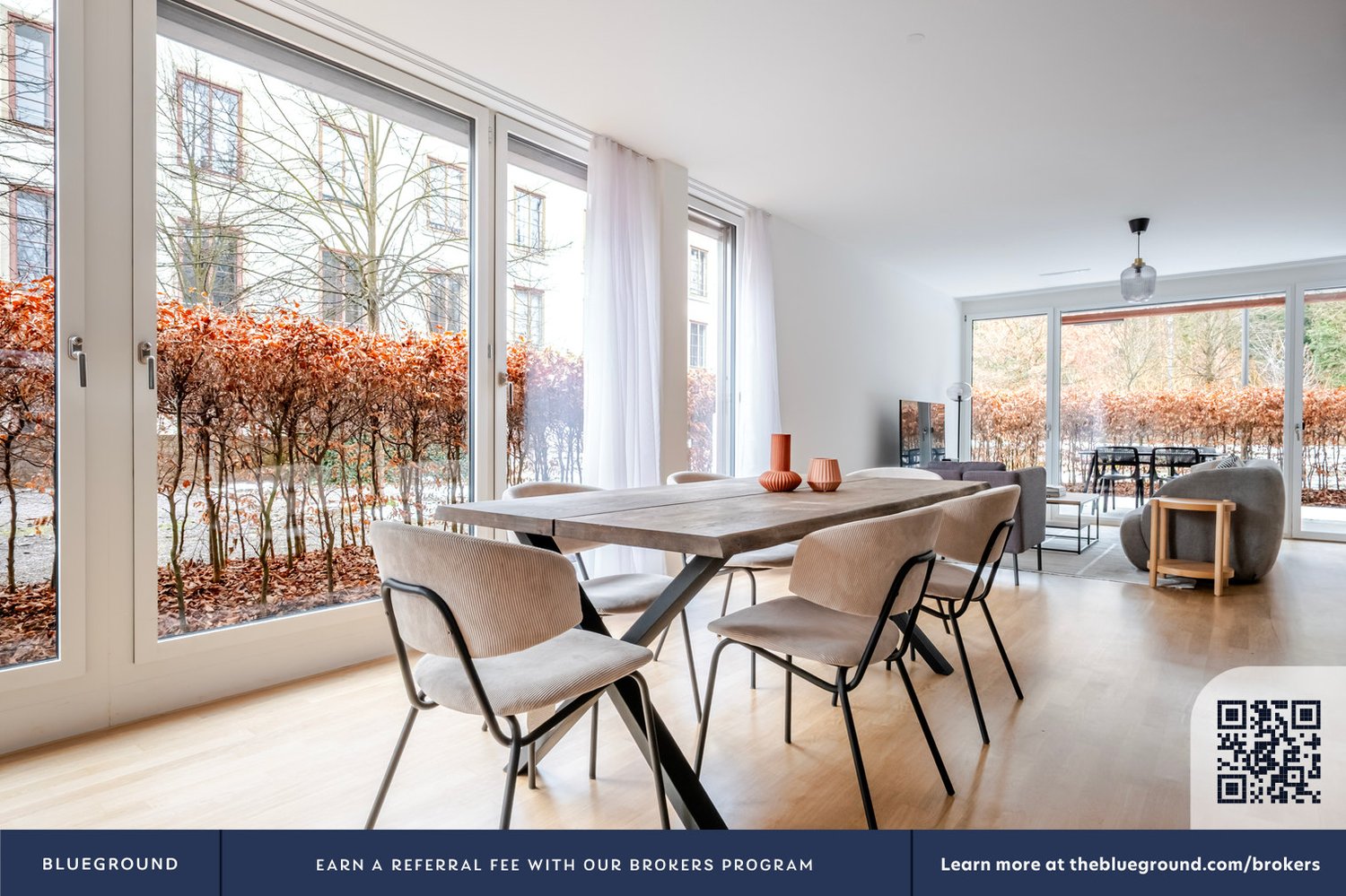 3 ½ rooms furnished flat