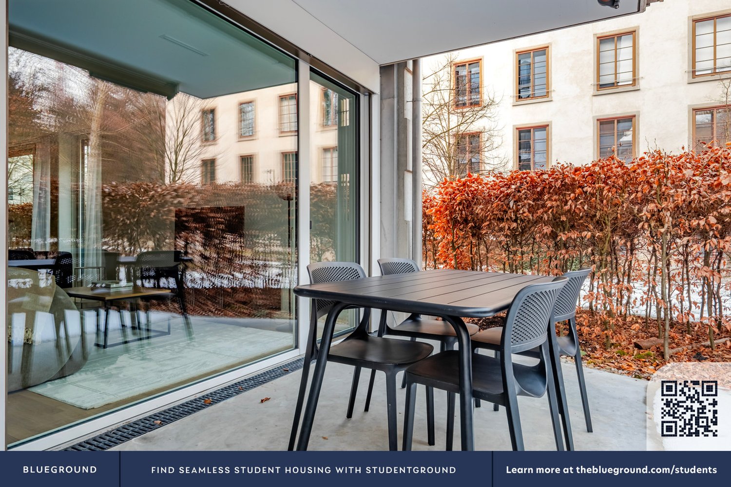 3 ½ rooms furnished flat