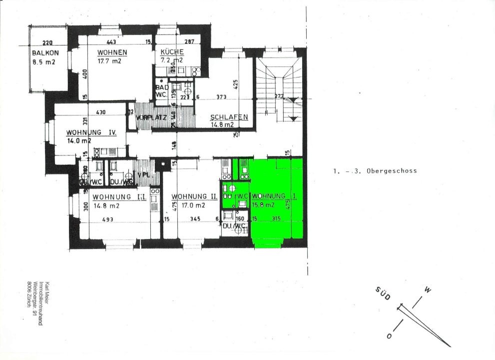 1 room apartment, Foto 6 von 6