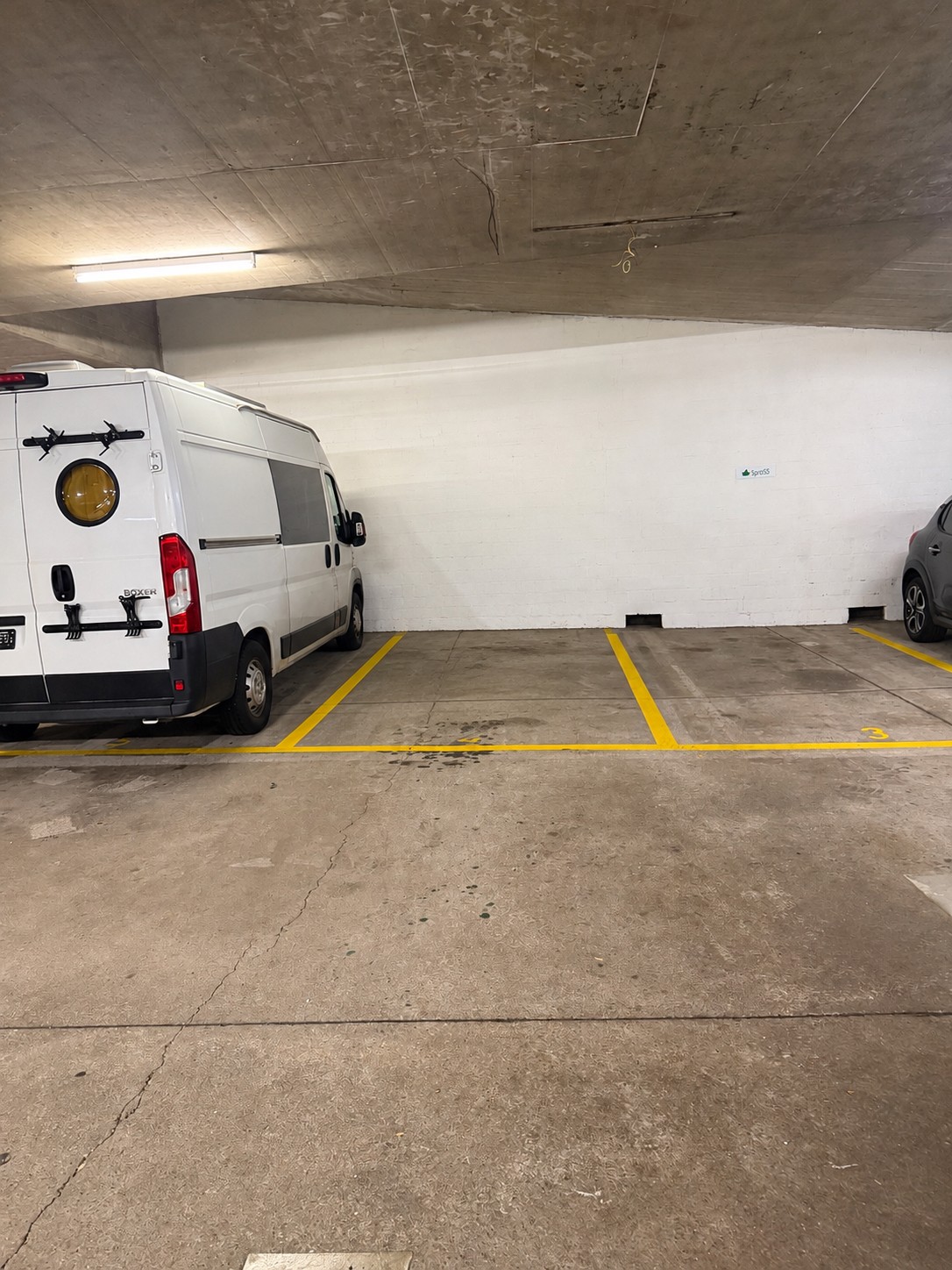 Place de parc souterrain