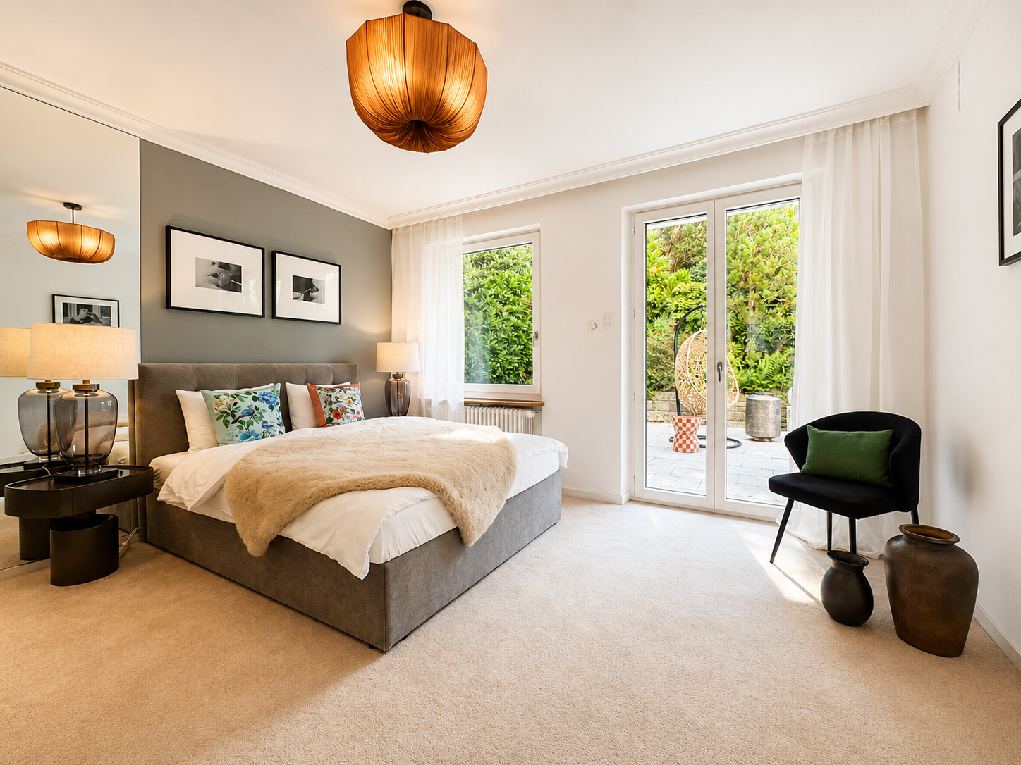 2 ½ rooms furnished flat