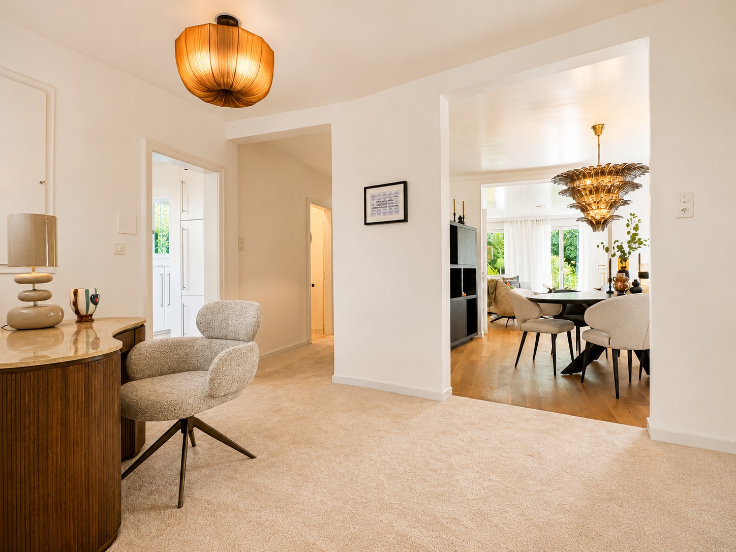 2 ½ rooms furnished flat
