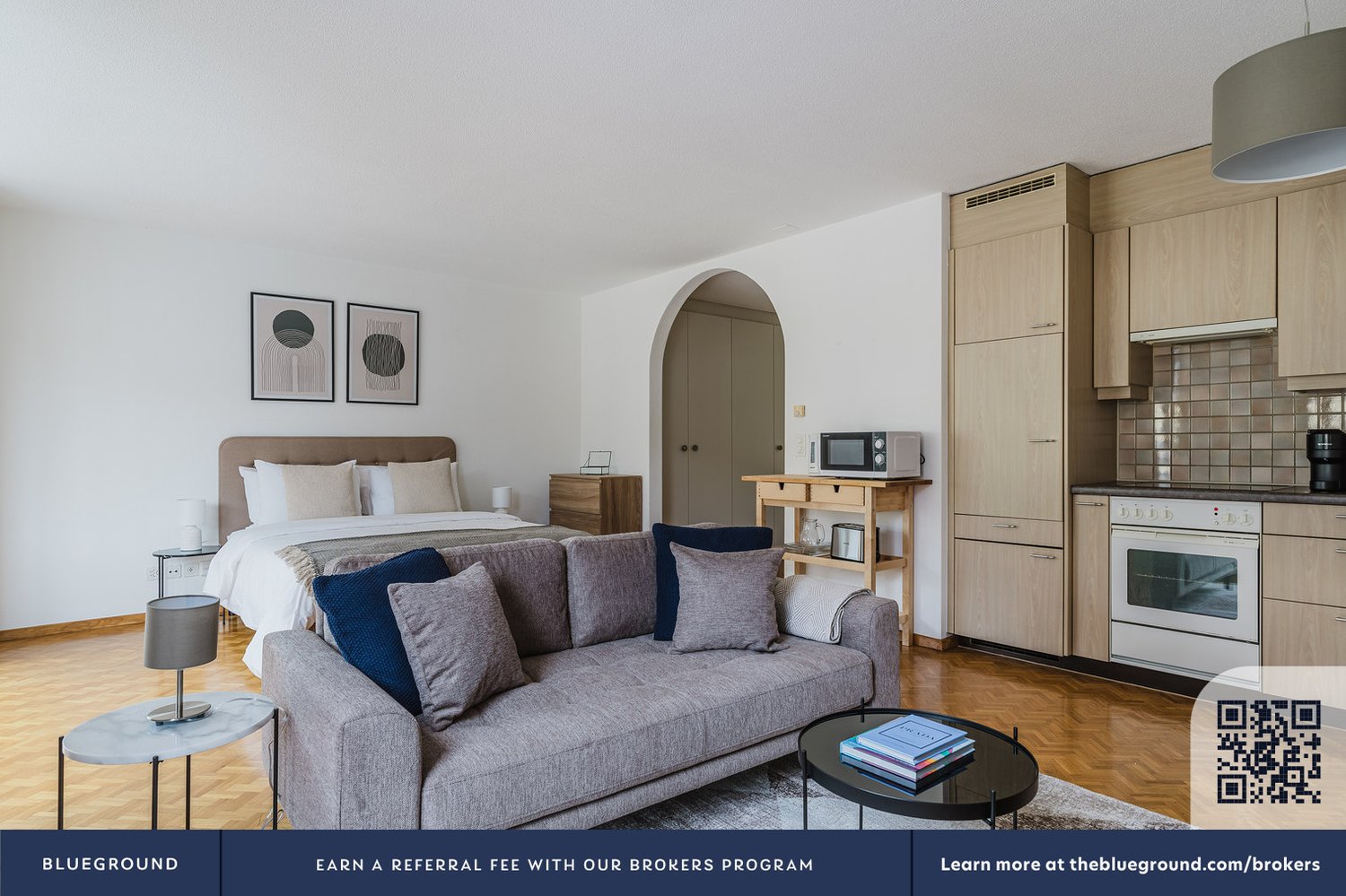 1 ½ rooms furnished flat