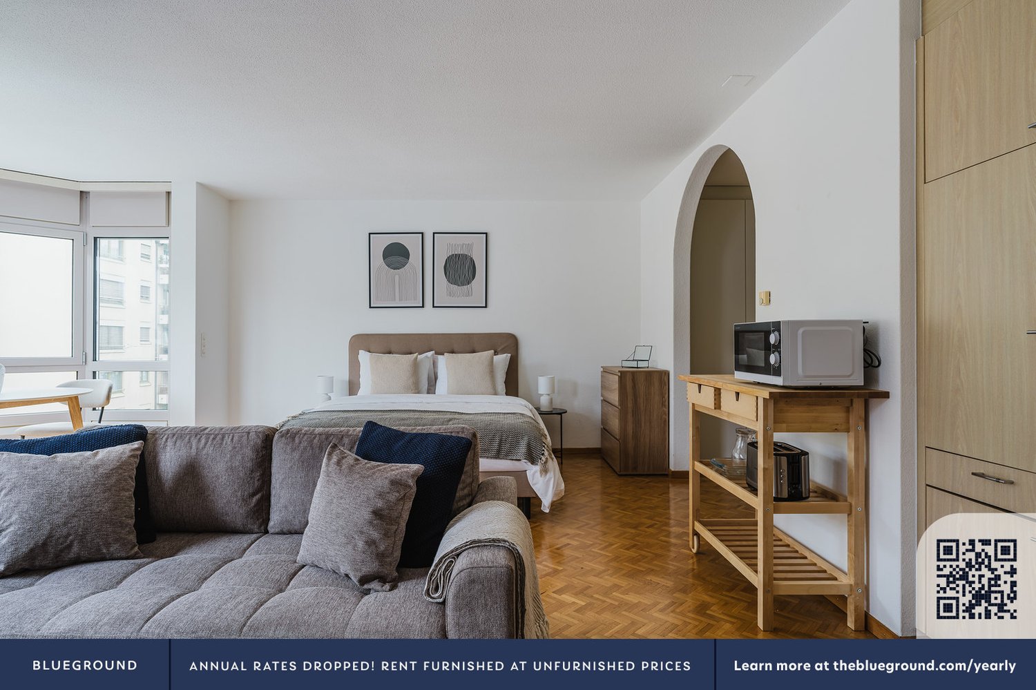 1 ½ rooms furnished flat
