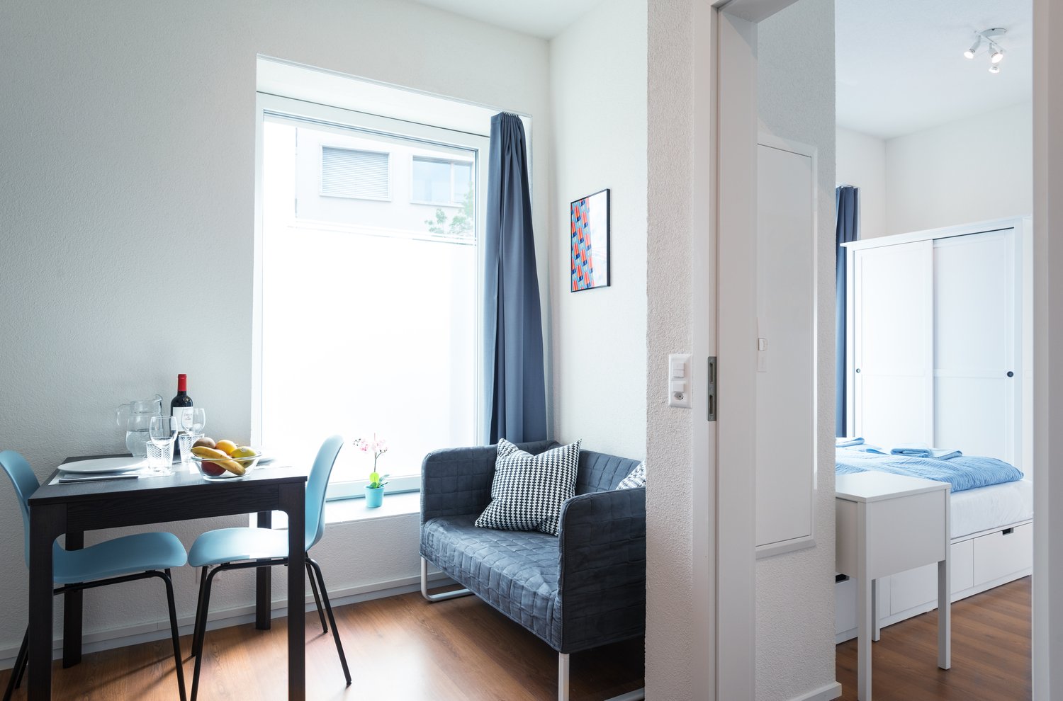 appartement meublé de 2 pièces