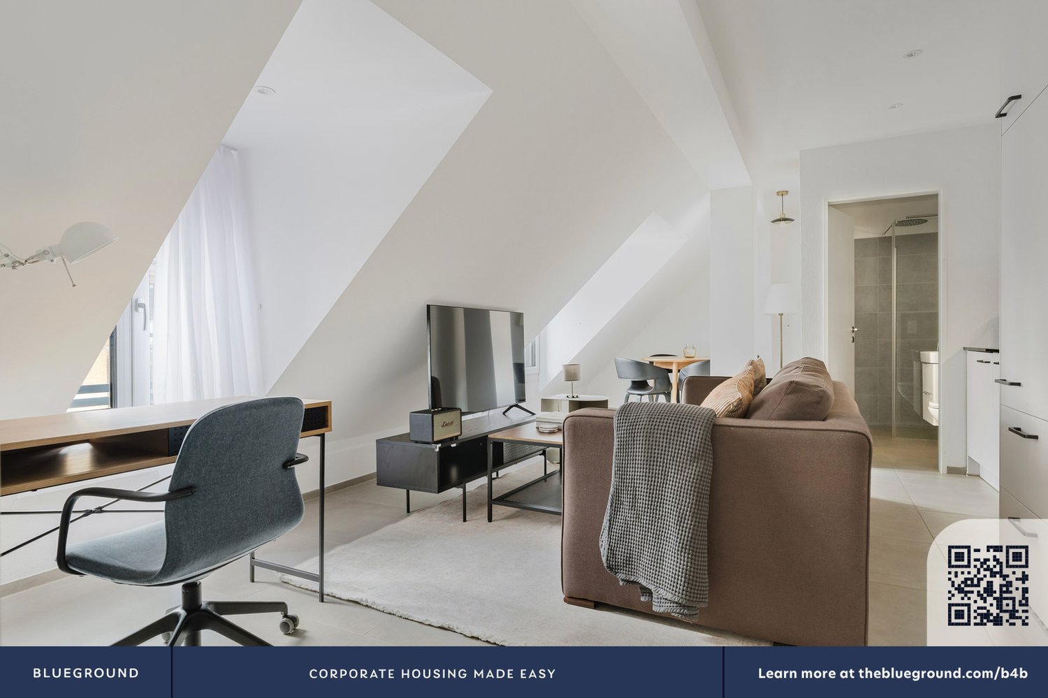 2 ½ rooms furnished flat (3)