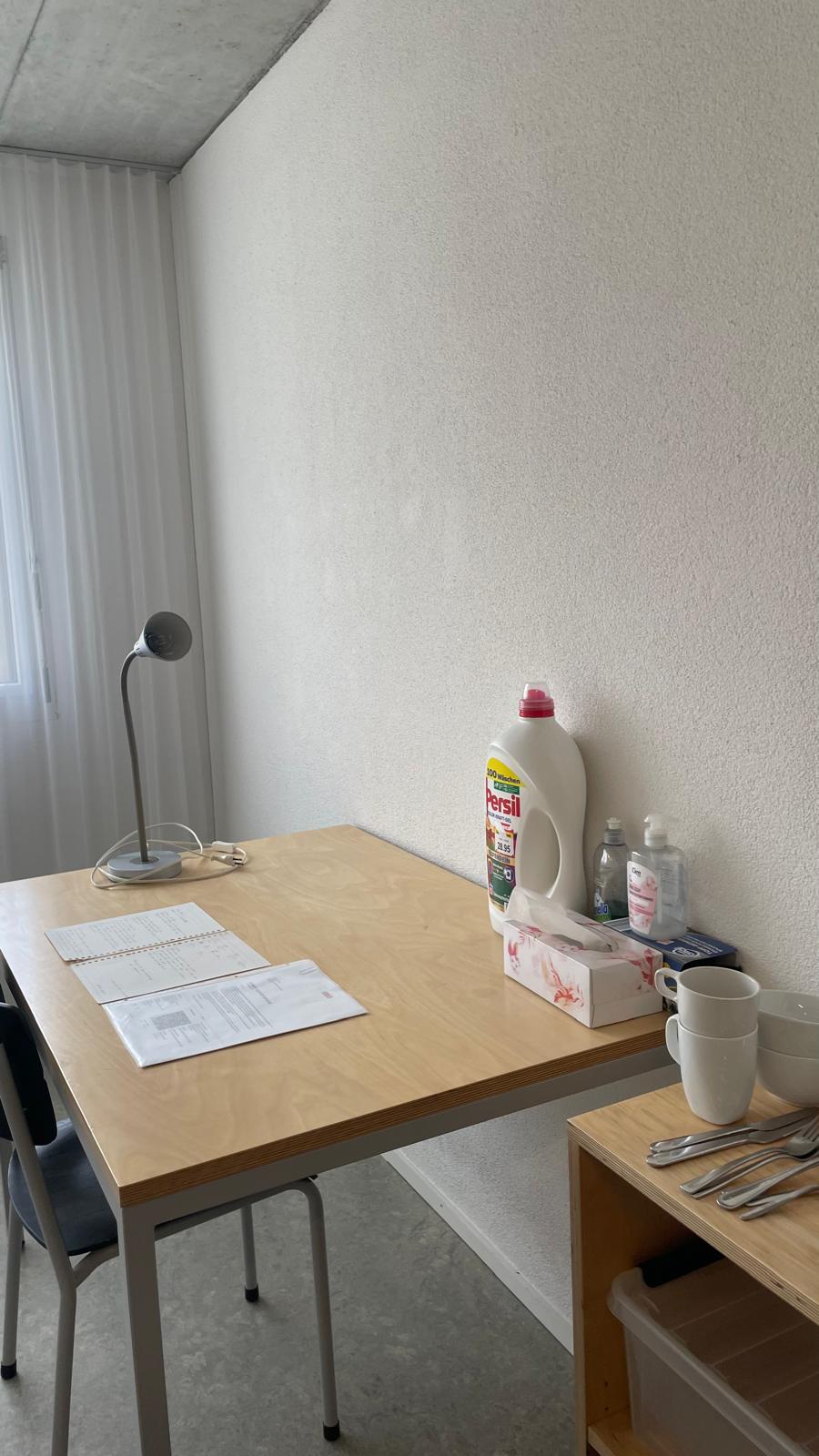 Renting out the room for approximately one month