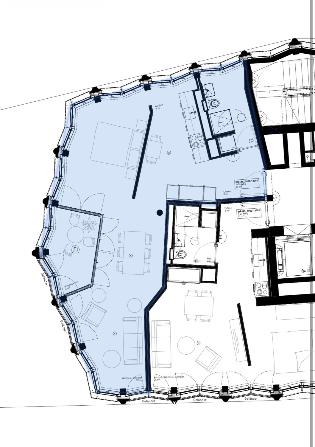 2 ½ rooms apartment