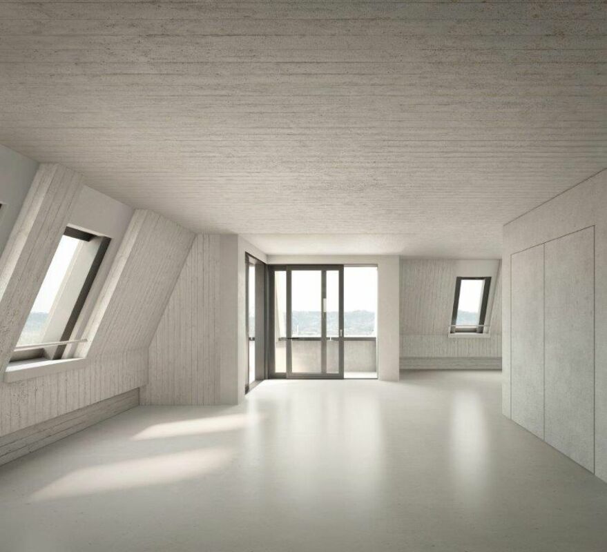 2400m² office