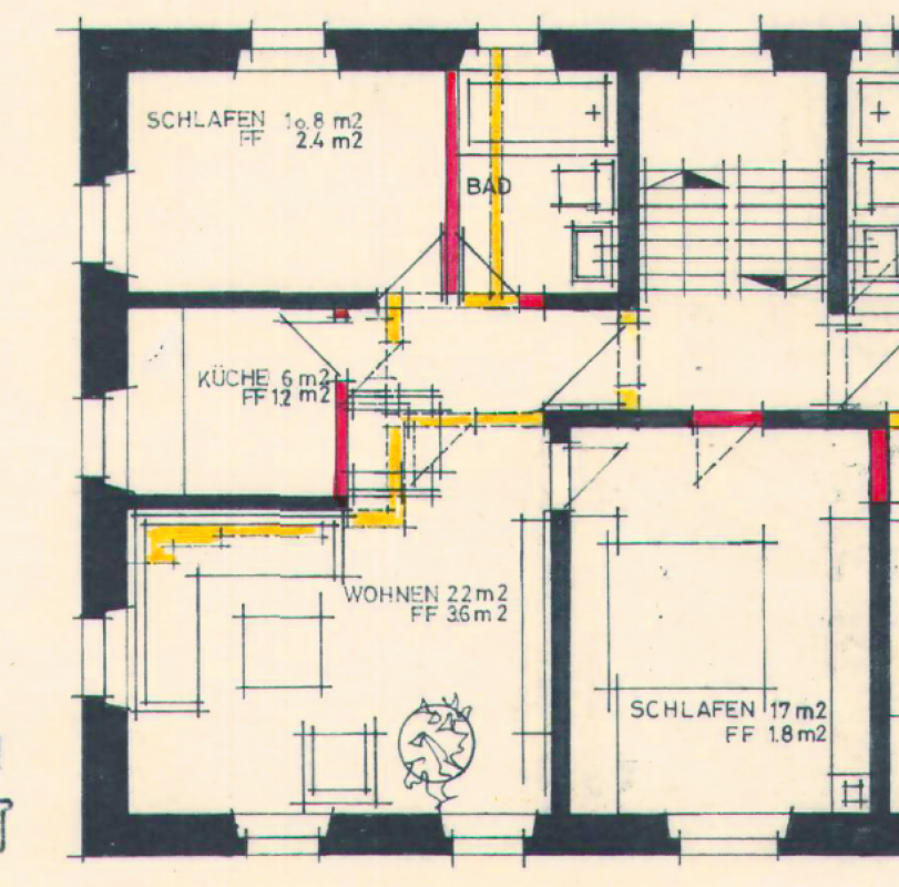 3 rooms apartment