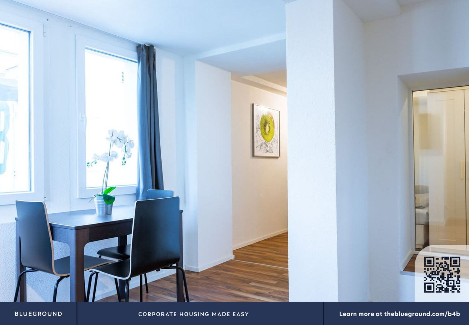 appartement d'une pièce meublé