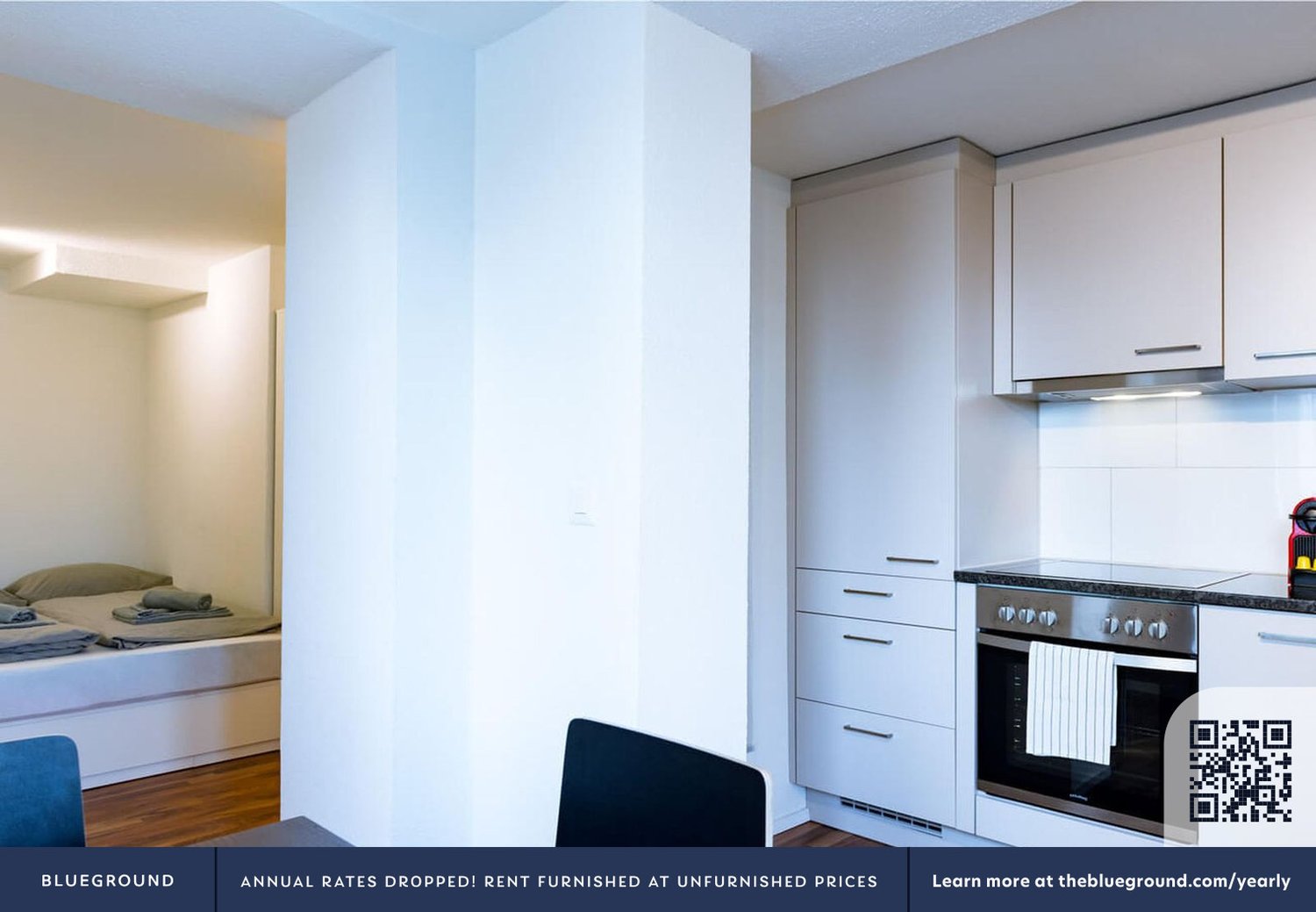 appartement d'une pièce meublé