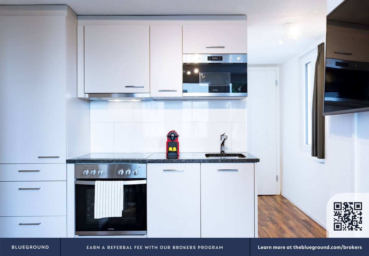 appartement d'une pièce meublé