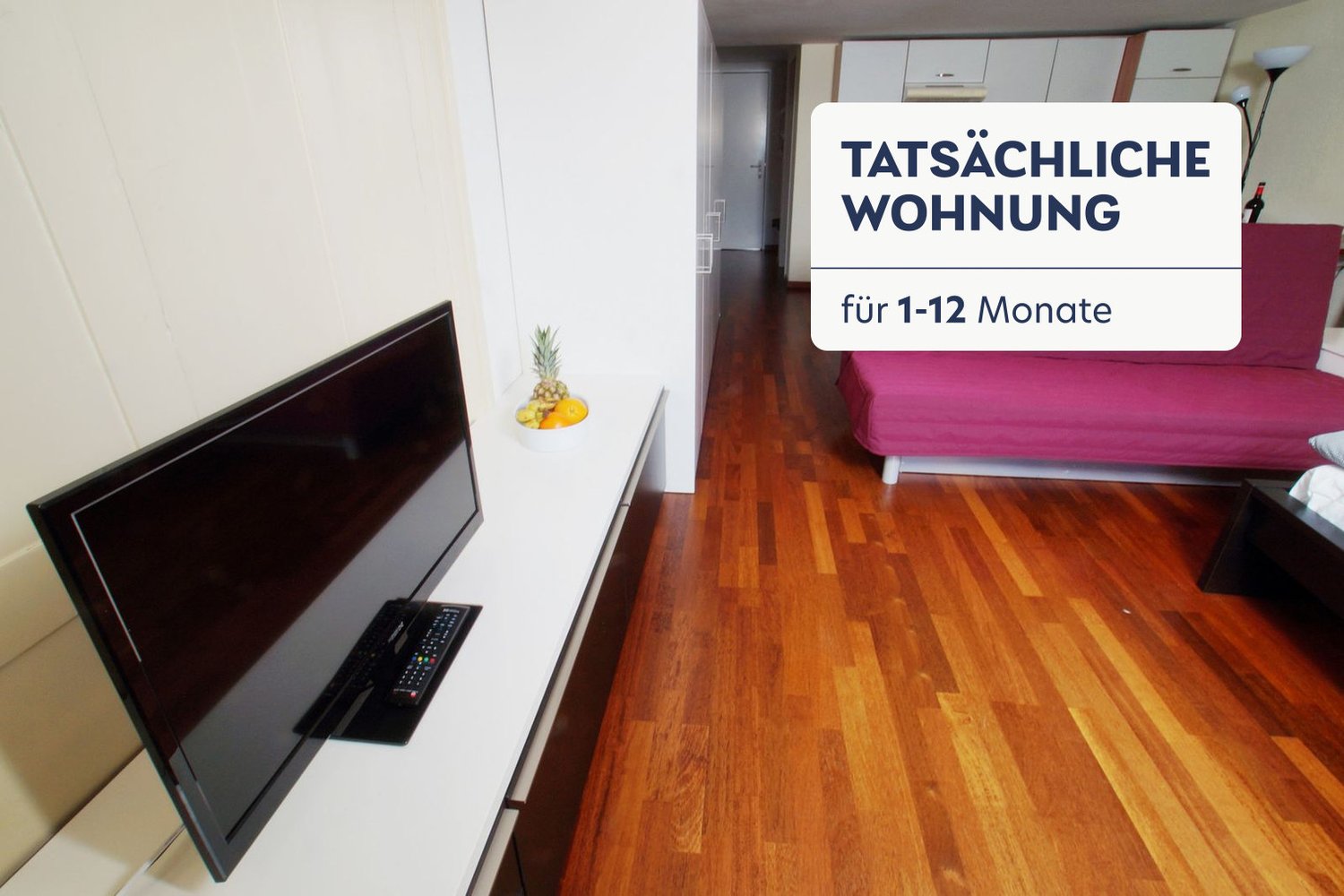 1 room furnished flat, Foto 1 von 10