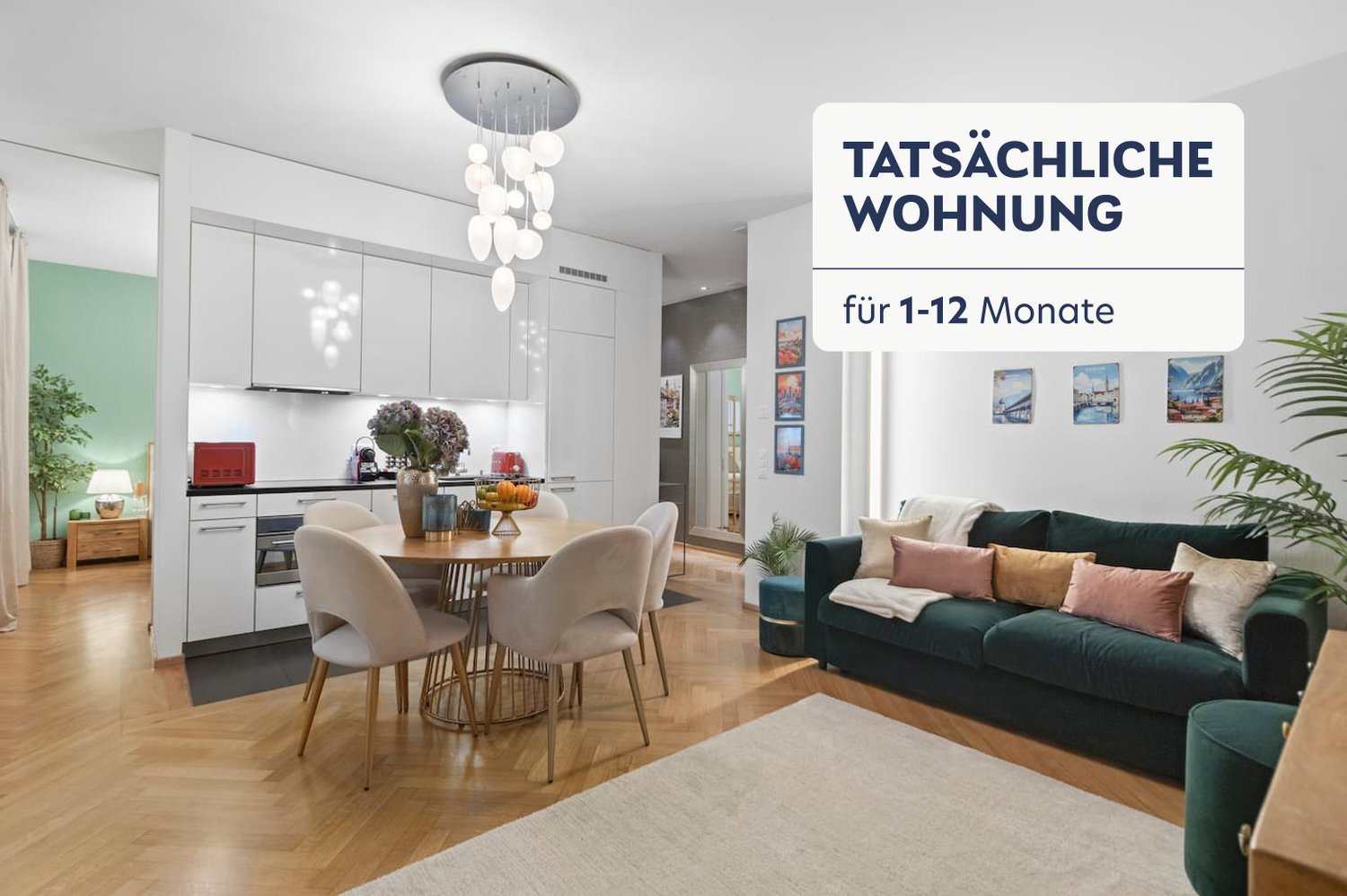 3 rooms furnished flat, Foto 2 von 10